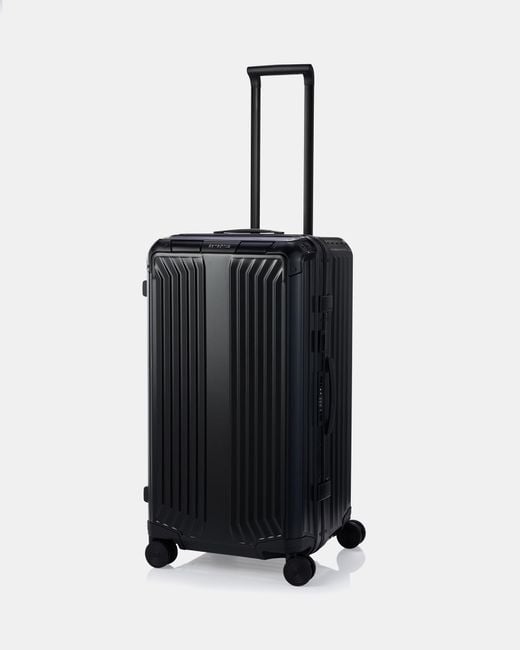 Samsonite - Lite Box ALU 74cm Trunk Suitcase - Black