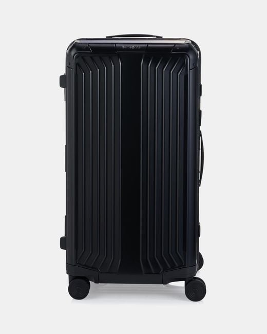 Samsonite - Lite Box ALU 74cm Trunk Suitcase - Black-2