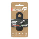 KNOG - Scout Travel Smart Luggage Tag with Tracker - Black