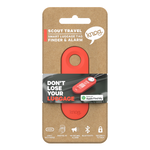 KNOG - Scout Travel Smart Luggage Tag with Tracker - Red