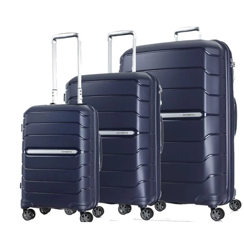 Samsonite- Oc2lite Set of 3 (55-75-81cm) - Navy Blue