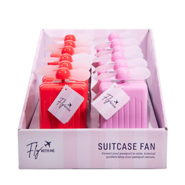 Fly with Me - Suitcase Travel Fan - Assorted