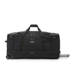 Tosca - TCA798TWM-A 70cm Wheeled split compartment Duffle - Black/Lime