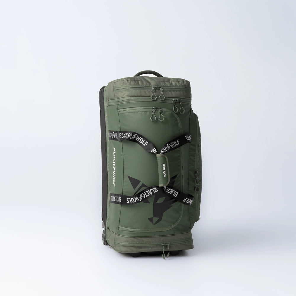 Black Wolf - Bladerunner Gen Ii 110L (+20L) Rolling Duffle - Moss