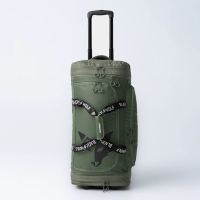 Black Wolf - BladeRunner Gen II 90L (+20L) Rolling Duffle - Moss - 0