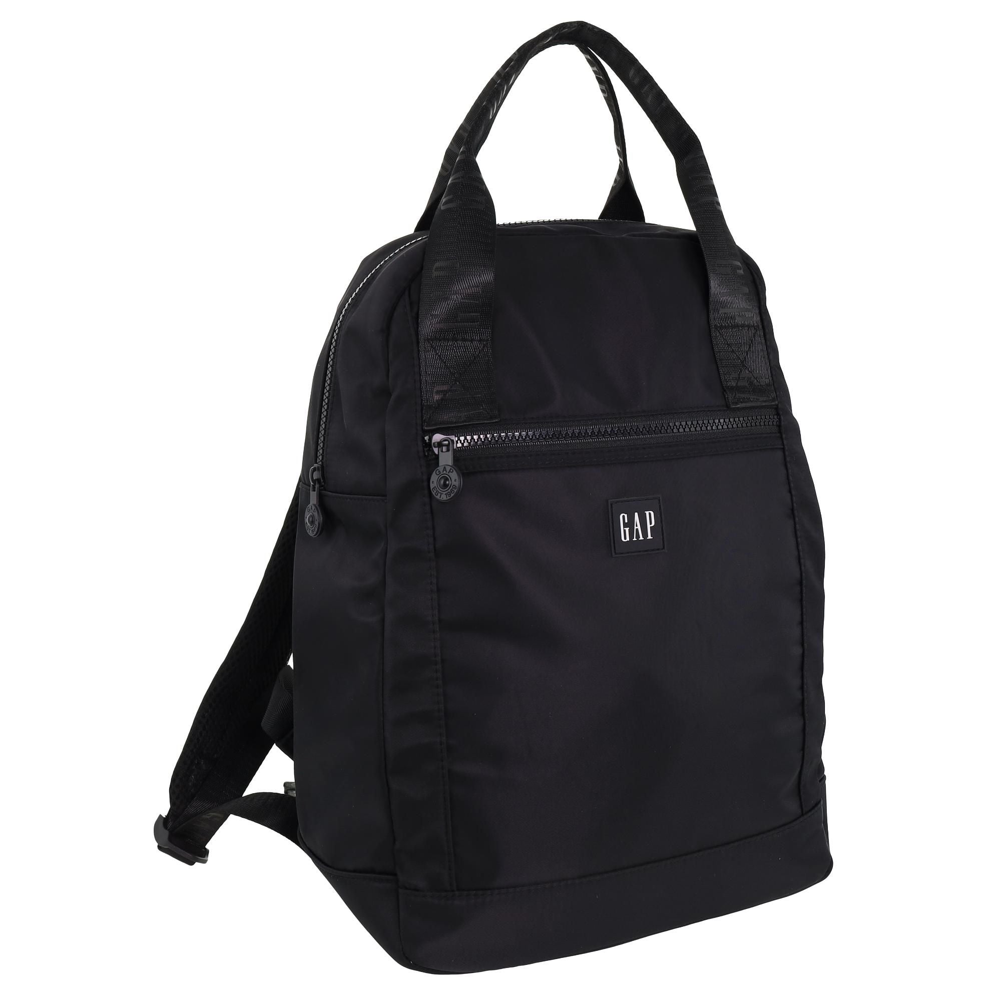 GAP- 50 Nylon Backpack w top handles - Black