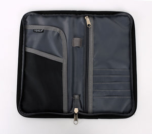 Tosca - TCA010 RFID Document Travel Wallet - Black