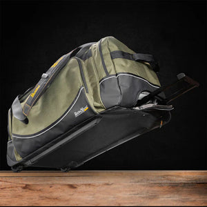 Rugged Xtreme - FIFO XL 110L Transit Wheel Bag- Olive/Black