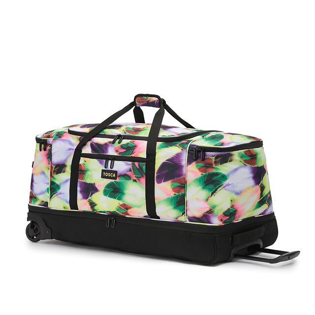 Tosca - TCA798TWJ-C 85cm Wheeled Split Compartment Duffle - Yellow/Feather
