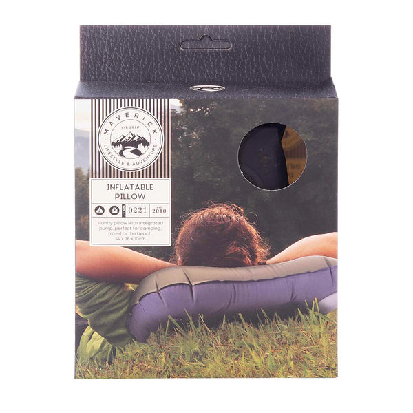 Maverick - Inflatable Pillow W Built in Pump