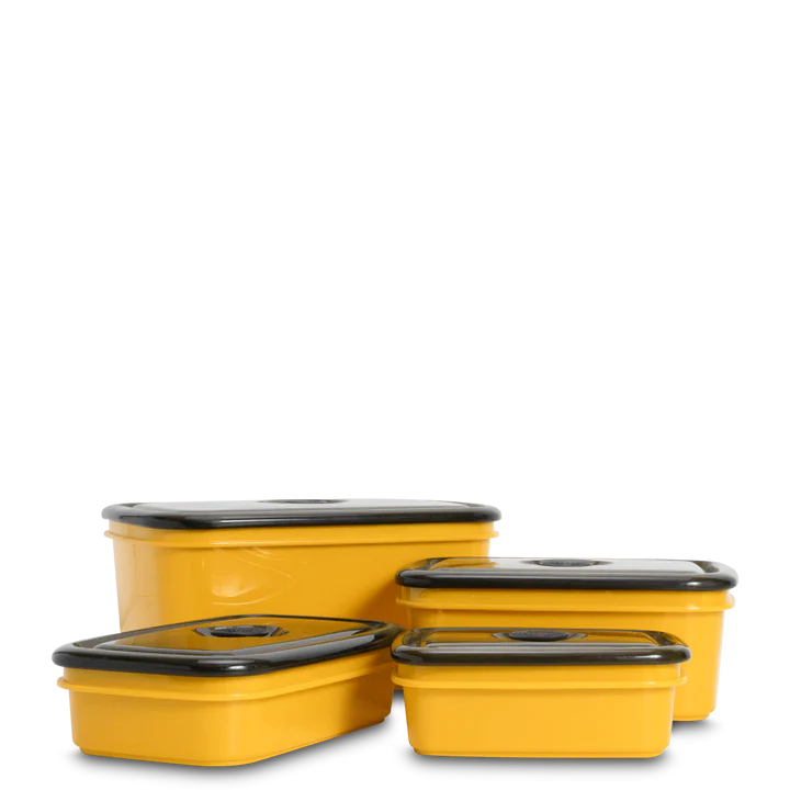 Rugged Xtreme RX11L160 Yellow/Black 4 Piece Crib Box Set