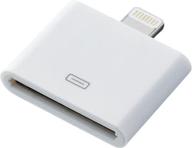Go Travel Accessories - 30 Pin Lightning Adaptor - White - 0