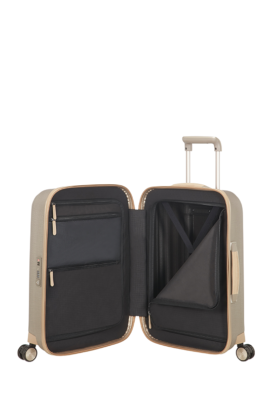 Samsonite - Lite Cube Prime 55cm Small 4 Wheel Hard Suitcase - Matt Ivory-6