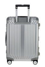 Samsonite - Lite Box ALU 55cm Small 4 Wheel Hard Suitcase - Aluminium