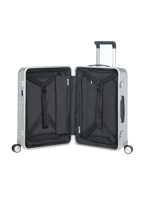 Samsonite - Lite Box ALU 55cm Small 4 Wheel Hard Suitcase - Aluminium-6