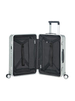 Samsonite - Lite Box ALU 55cm Small 4 Wheel Hard Suitcase - Aluminium