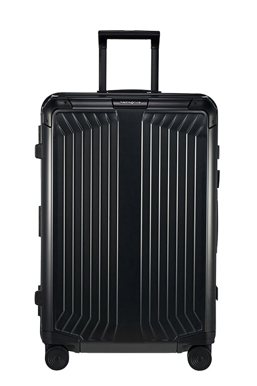 4 Wheel Hard Suitcase - Black
