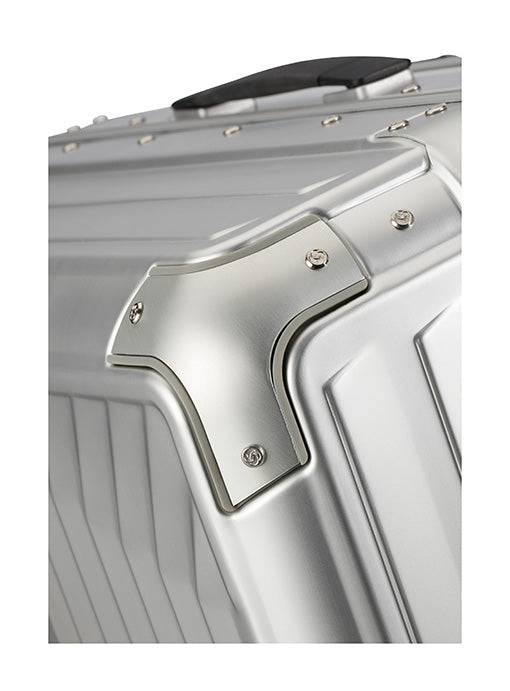 Samsonite - Lite Box ALU 69cm Medium 4 Wheel Hard Suitcase - Aluminium-11