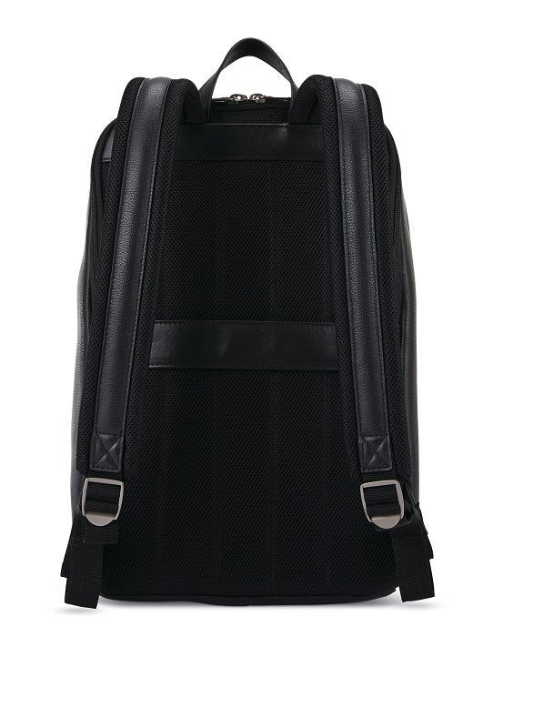 Samsonite - Classic Leather Slim Backpack - Black-3