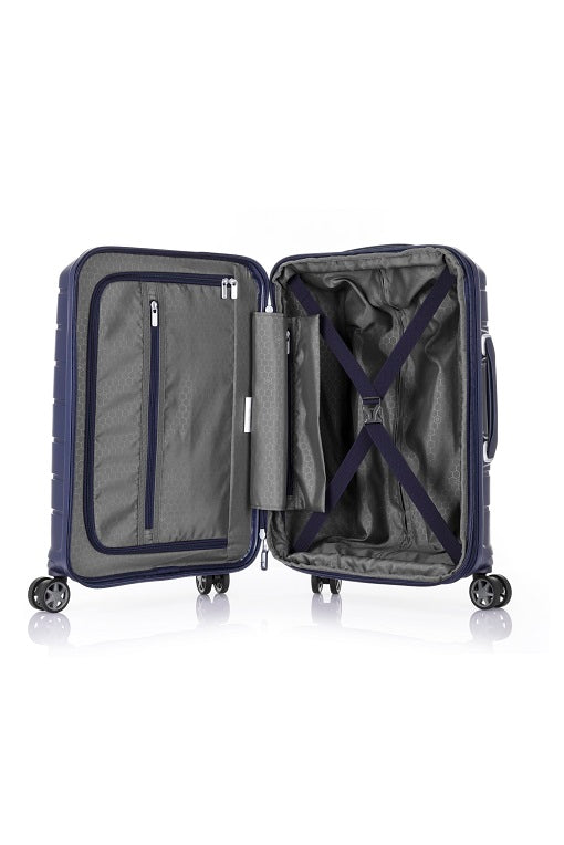 Samsonite - NEW Oc2lite 68cm Medium 4 Wheel Hard Suitcase - Navy