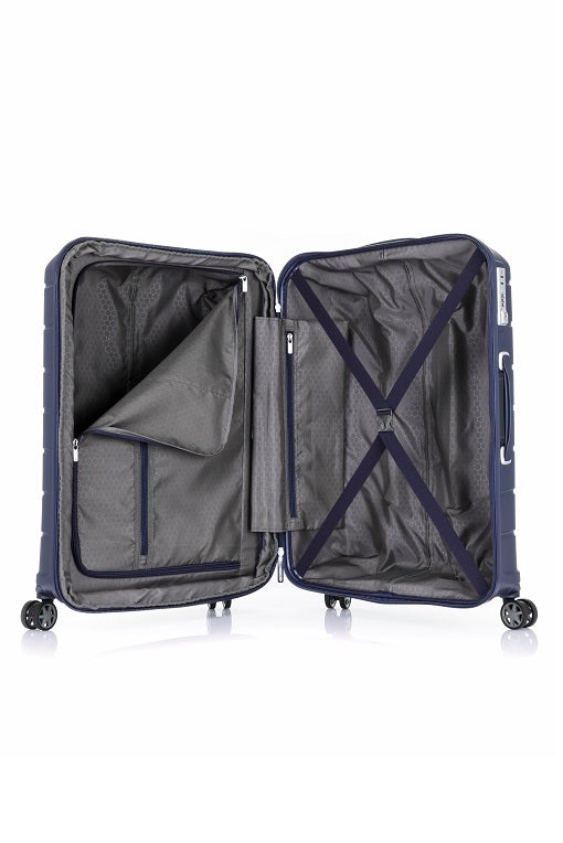 Samsonite - NEW Oc2lite 75cm Large 4 Wheel Hard Suitcase - Navy