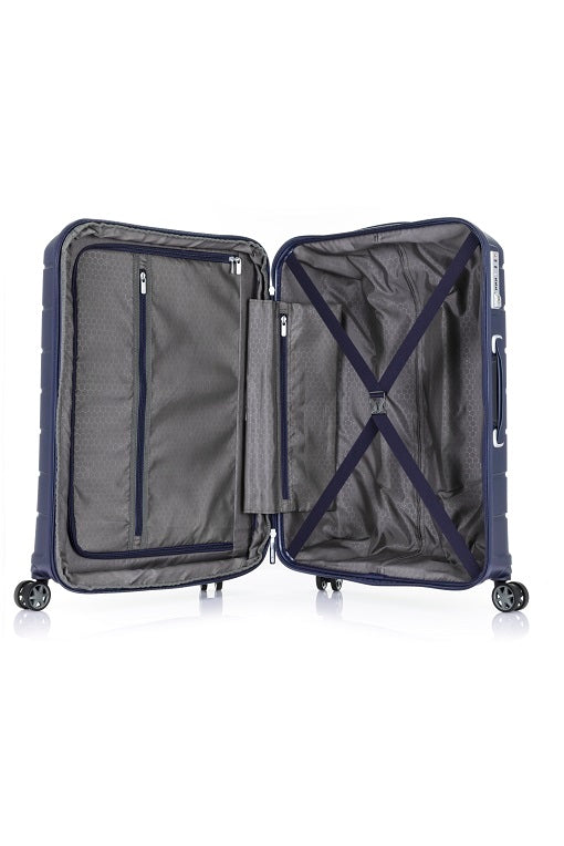 Samsonite - NEW Oc2lite 75cm Large 4 Wheel Hard Suitcase - Navy