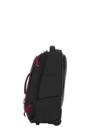 High Sierra - Composite V4 56cm Small RFID Wheeled Duffle With Backpack Straps - Black/Red