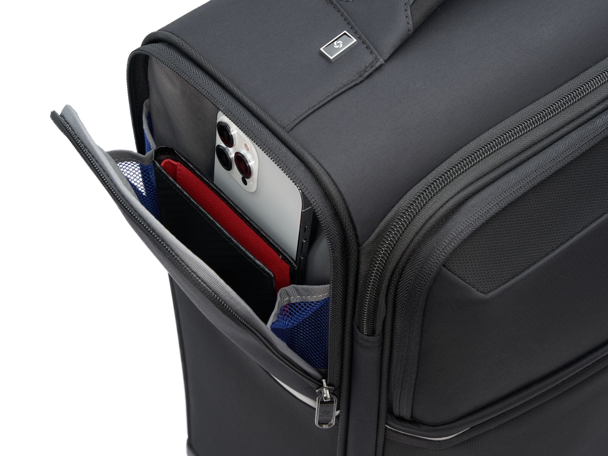 Samsonite - 73HR 55cm Small Suitcase - Black-3