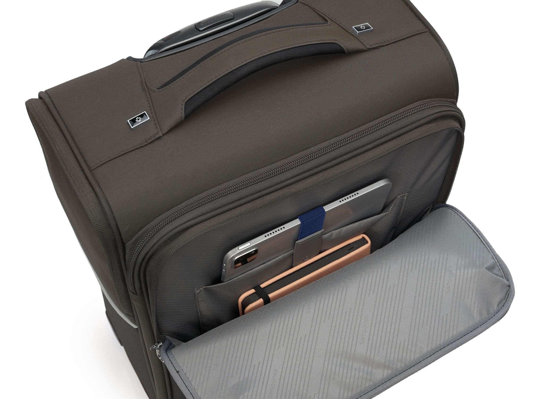 Samsonite - 73HR 55cm Small Suitcase - Platinum Grey-9