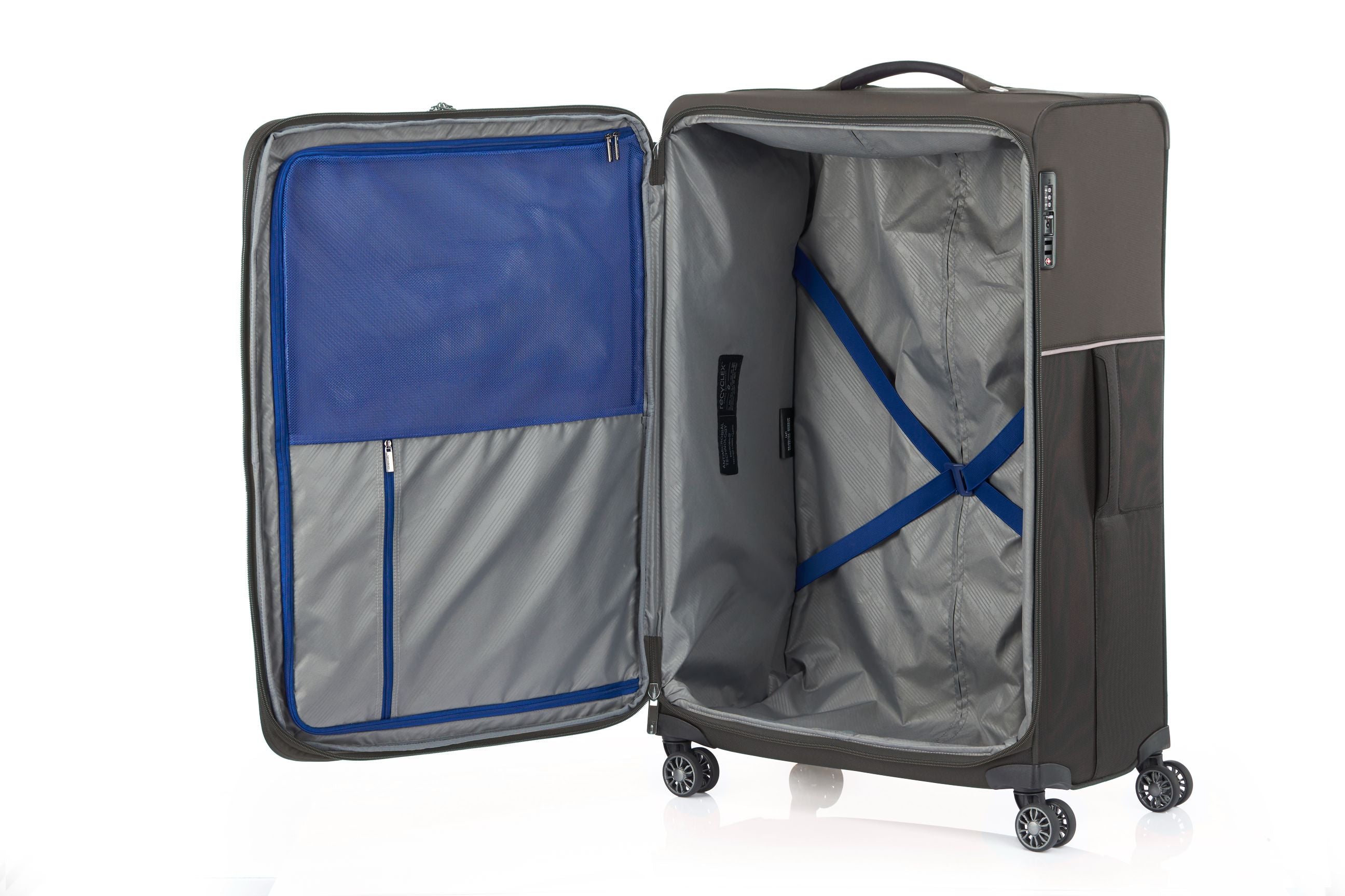 Samsonite 73HR 78cm Large Suitcase - Platinum Grey-6