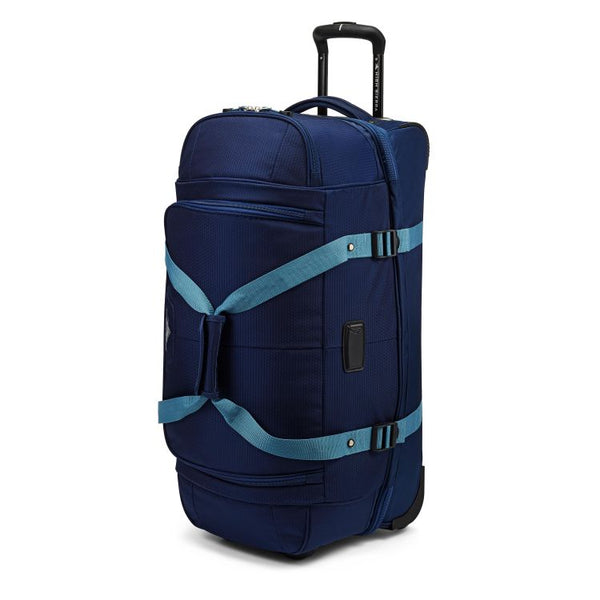 High Sierra - 86cm Fairlead wheeled Duffle - Navy/Graphite Blue