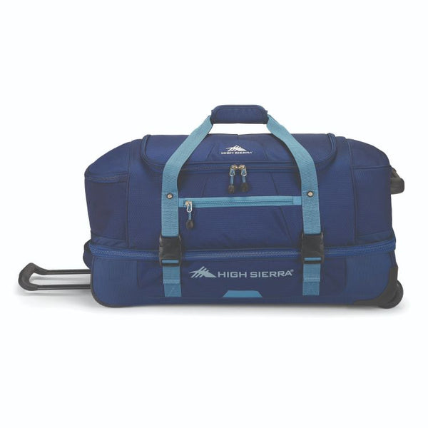 High Sierra - 86cm Fairlead wheeled Duffle - Navy/Graphite Blue