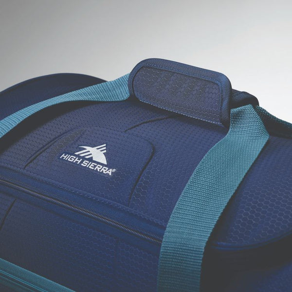 High Sierra - 86cm Fairlead wheeled Duffle - Navy/Graphite Blue