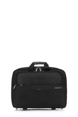 American Tourister - SpeedAir Rolling 17in Laptop Tote - Black - 0