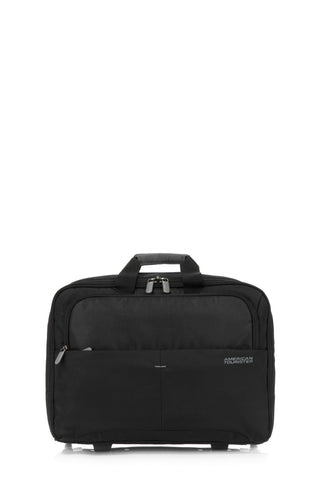 American Tourister - SpeedAir Rolling 17in Laptop Tote - Black - 0