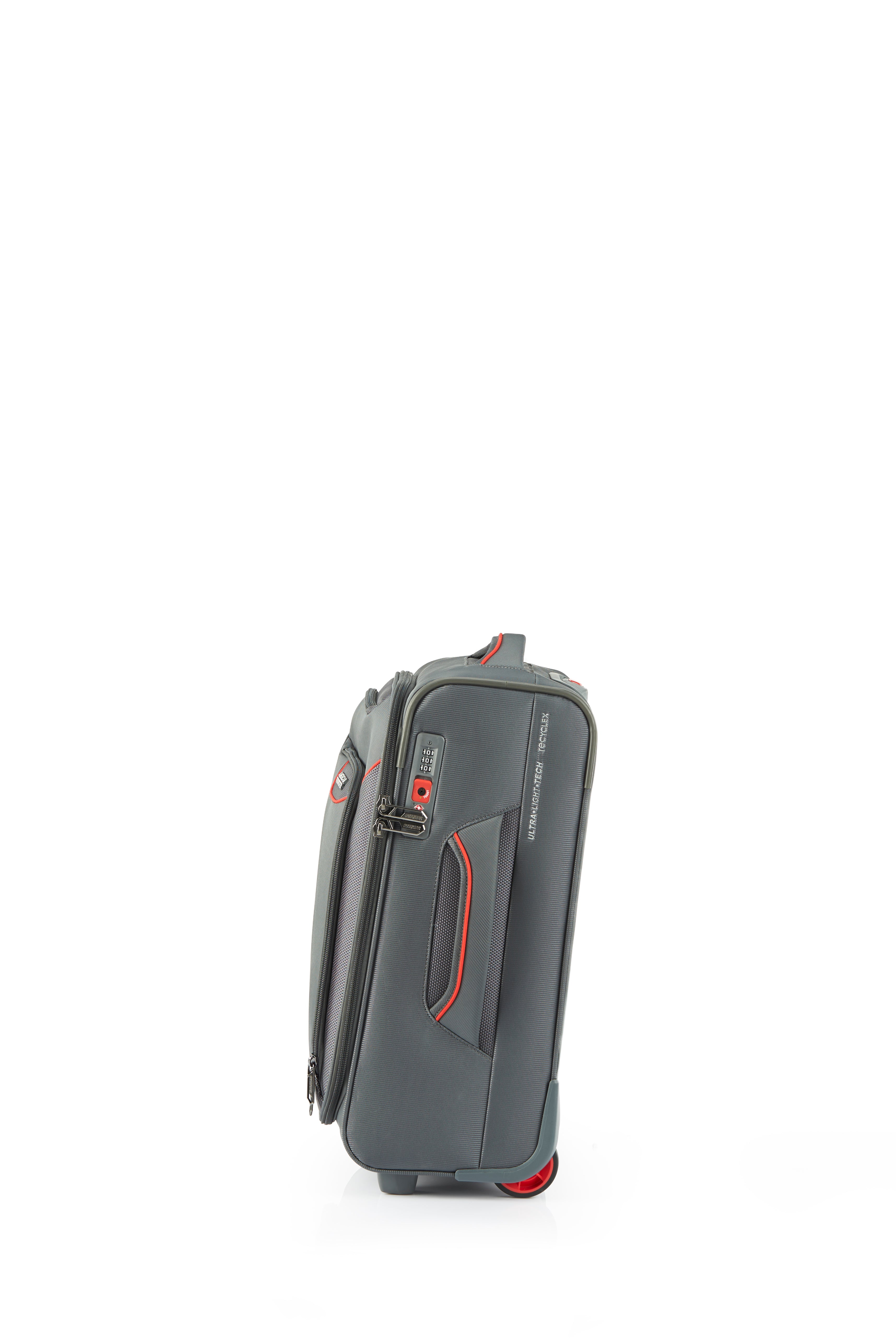 American Tourister - Applite ECO 50cm Small Suitcase - Grey/Red-4