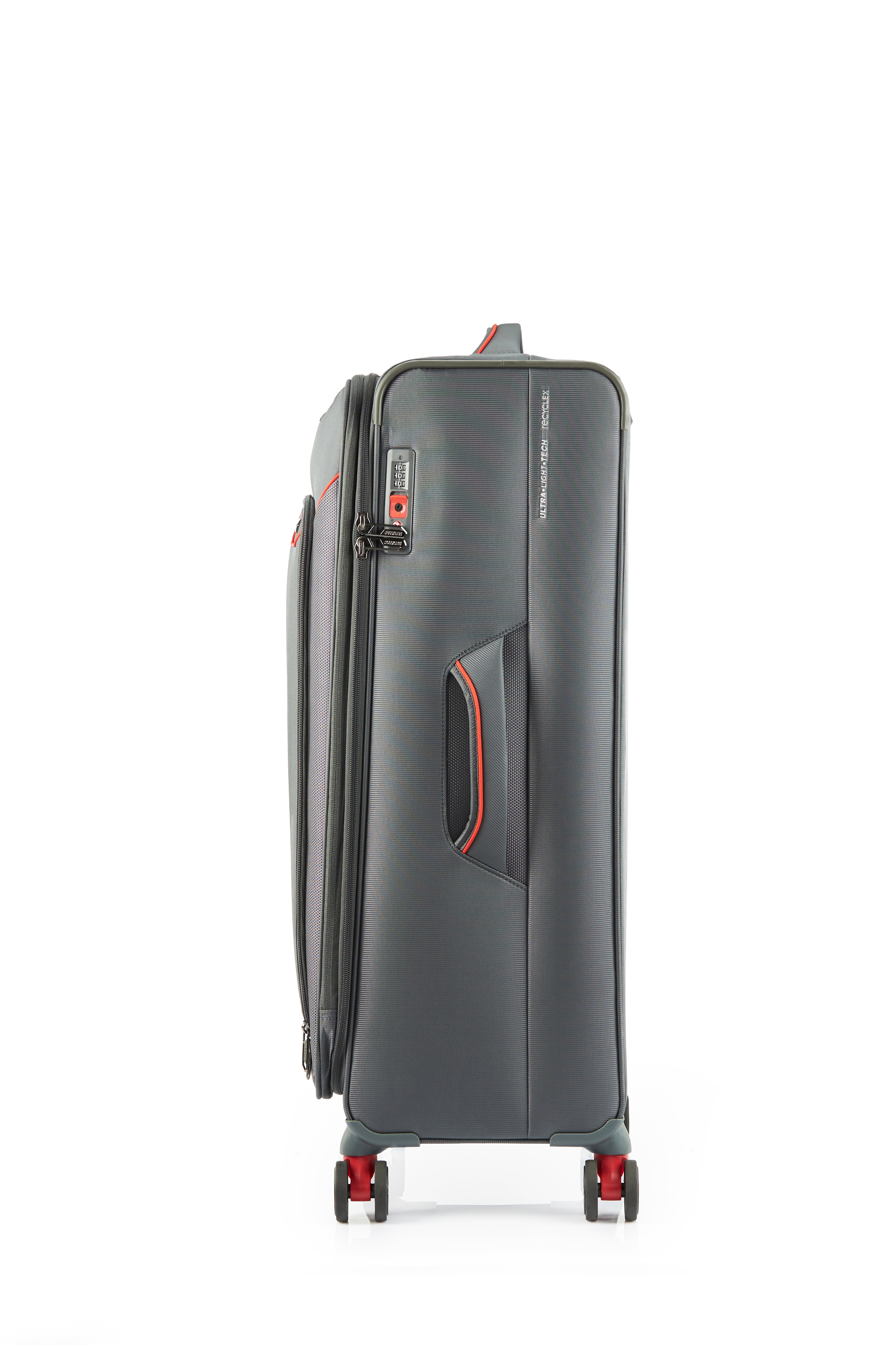 American Tourister - Applite ECO 82cm Large Suitcase - Grey/Red-4