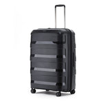 Tosca - Comet 29in Large 4 Wheel Hard Suitcase - Black