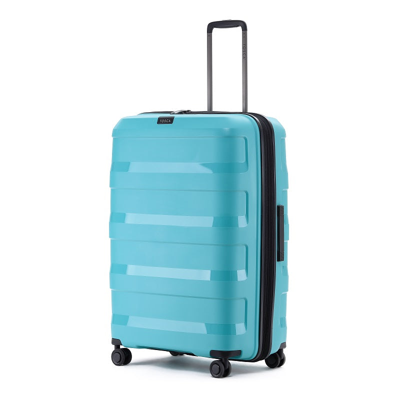 Tosca - Comet 29in Large 4 Wheel Hard Suitcase - Teal