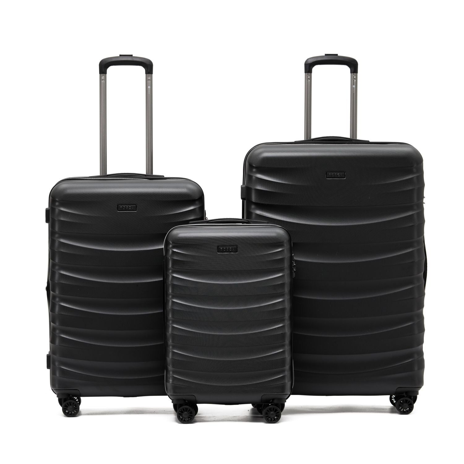 Tosca - Intersteller set of 3 suitcases - Black-2
