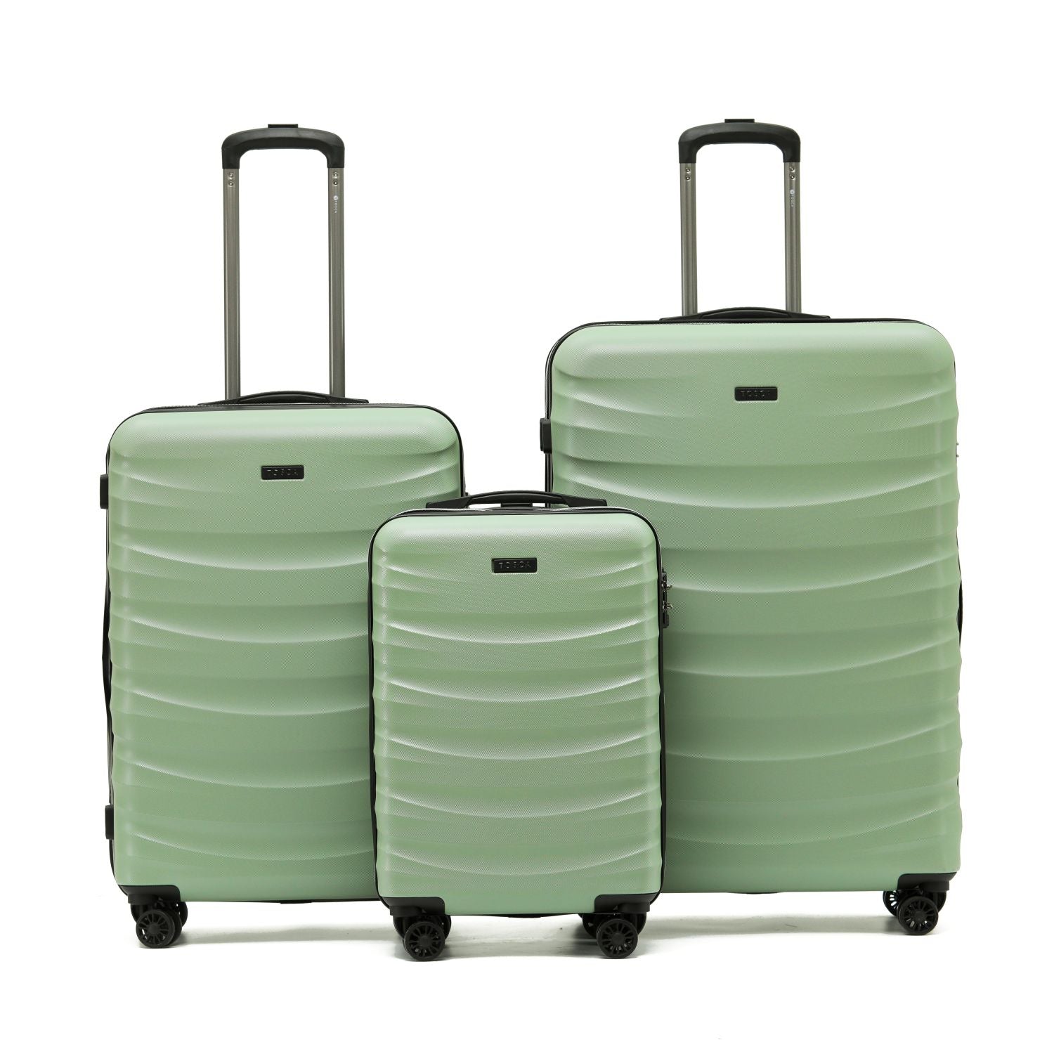 Tosca - Intersteller set of 3 suitcases - Oil Green - 0