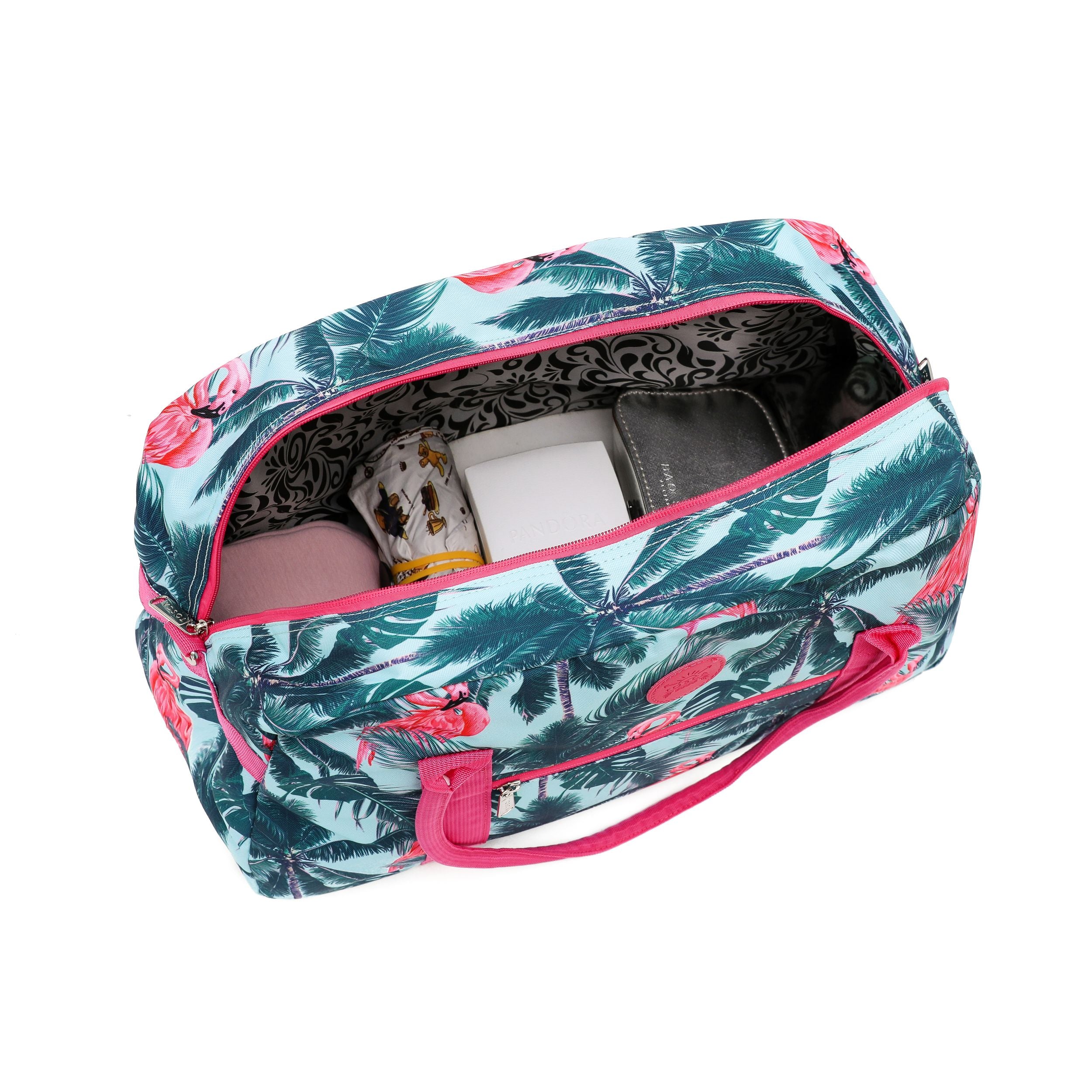 Tosca - TCA935 Fashion Tote/Duffle Bag - Flamingo-3