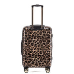 Tosca - 25in Medium 4 Wheel Hard Suitcase - Leopard