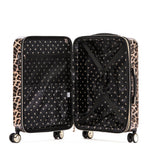 Tosca - 29in Large 4 Wheel Hard Suitcase - Leopard