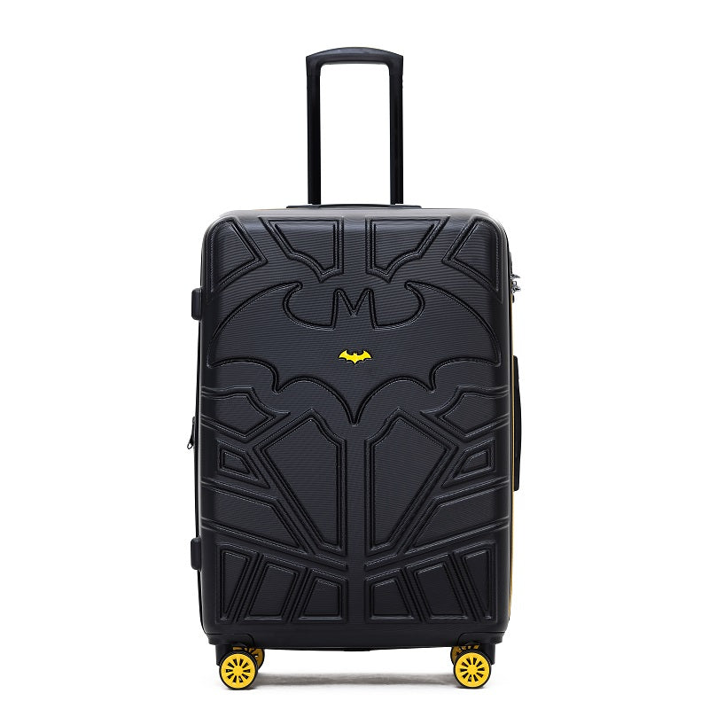 Batman - WB028 28in Large 4 Wheel Hard Suitcase - Black
