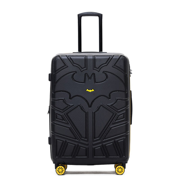 Batman - WB028 28in Large 4 Wheel Hard Suitcase - Black