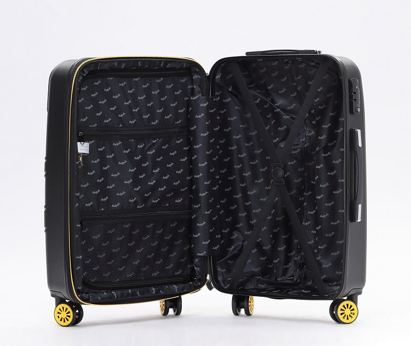 Batman - 24in Medium 4 Wheel Hard Suitcase - Black-4