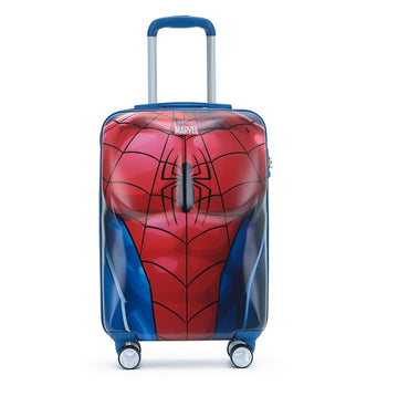 Marvel - Spiderman 19in Small 4 Wheel Hard Suitcase