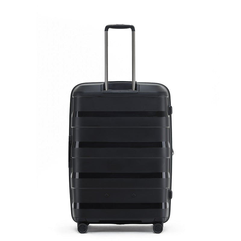 Tosca - Comet 29in Large 4 Wheel Hard Suitcase - Black