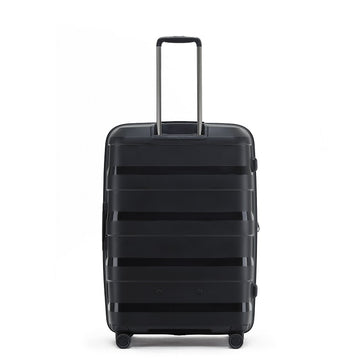Tosca - Comet 29in Large 4 Wheel Hard Suitcase - Black - 0